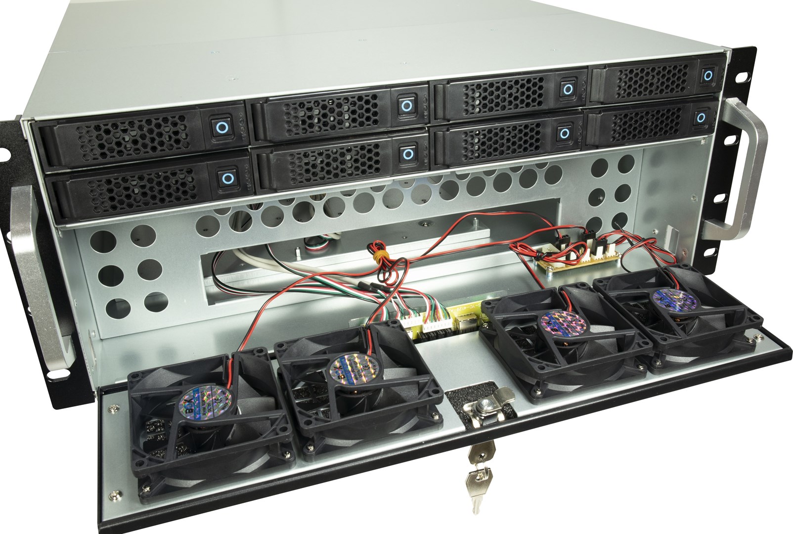 Inter-Tech 4U-4708 Rack Black - Afbeelding 4