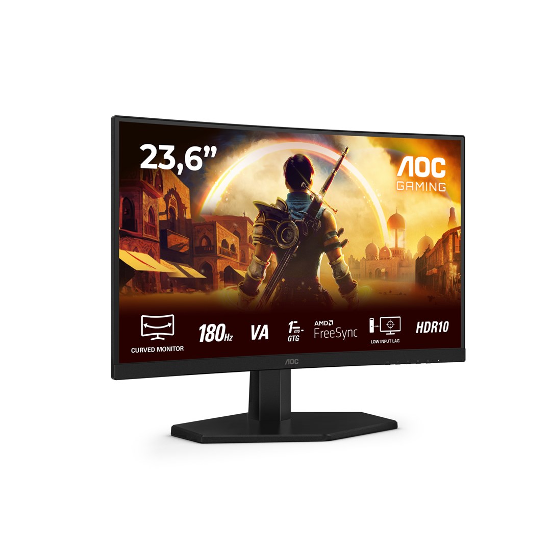AOC G4 C24G42E computer monitor 59.9 cm (23.6") 1920 x 1080 pixels Full HD LED Black, Red - Afbeelding 11