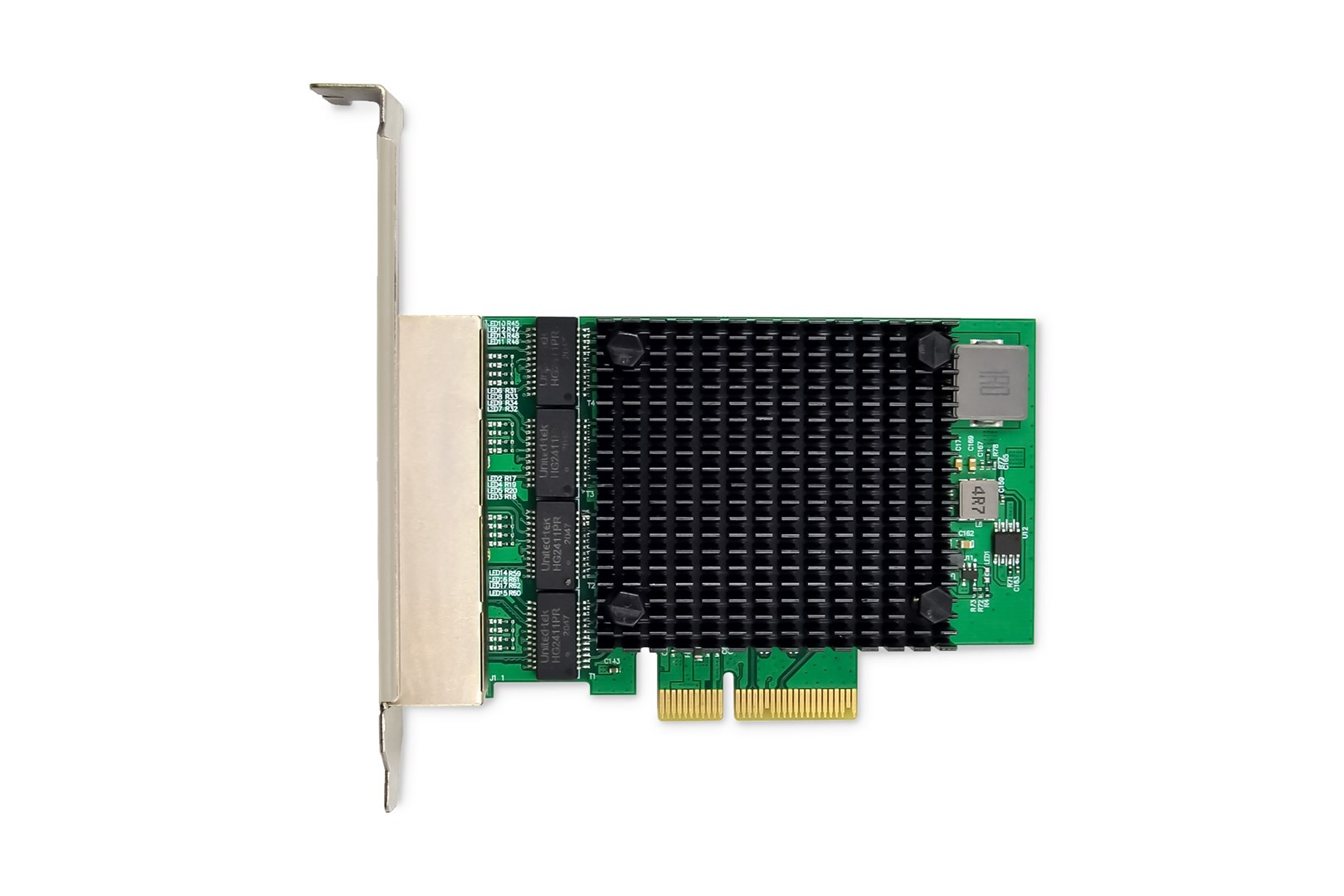 Digitus 4 port 2.5 Gigabit Ethernet network card, RJ45, PCI Express, Realtek chipset - Afbeelding 4