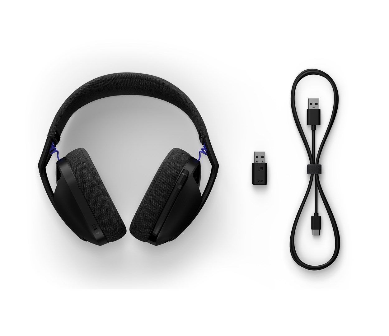 Logitech G G321 LIGHTSPEED Headset Wireless Head-band Gaming USB Type-C Bluetooth Black - Afbeelding 7