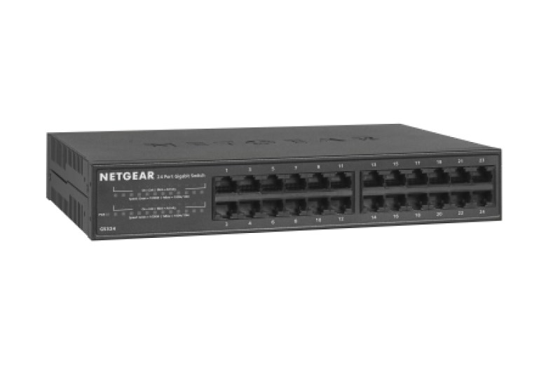 NETGEAR GS324 Unmanaged Gigabit Ethernet (10/100/1000) Black - Afbeelding 8