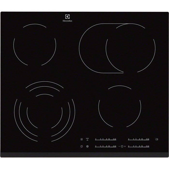 Electrolux EHF6547FXK hob Black Built-in 4 zone(s) - Afbeelding 3
