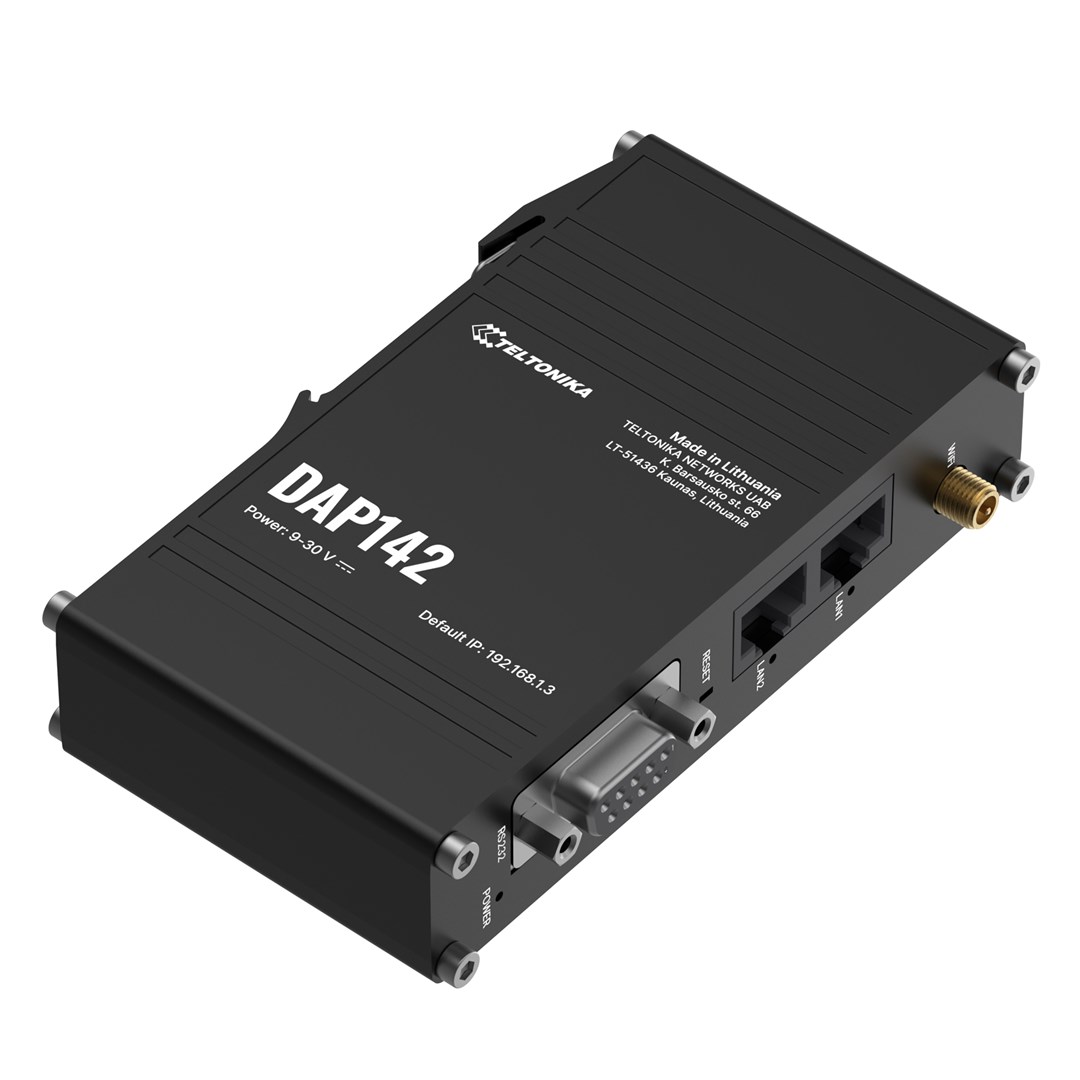 Teltonika DAP142 300 Mbit/s Black Power over Ethernet (PoE) - Afbeelding 5