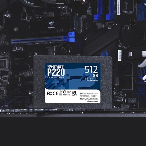 Patriot Memory P220 512GB 2.5" Serial ATA III - Afbeelding 5