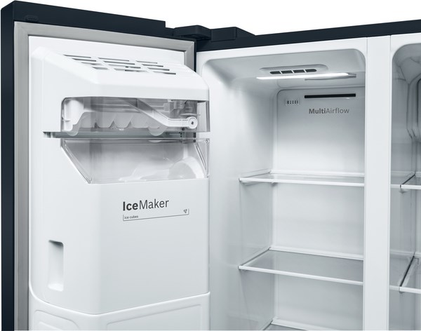 Bosch Serie 6 KAD93ABEP side-by-side refrigerator Freestanding 562 L E Black - Afbeelding 3