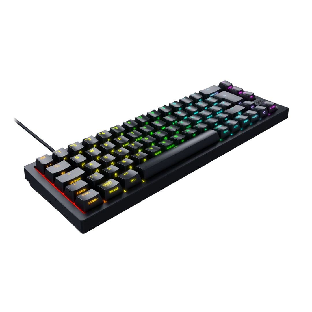 CHERRY K5V2 Compact keyboard Gaming USB QWERTZ German Black - Afbeelding 10
