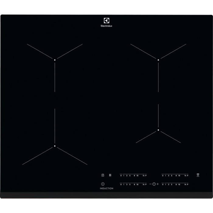 Electrolux EIT61443B hob Black Built-in Zone induction hob 4 zone(s) - Afbeelding 3