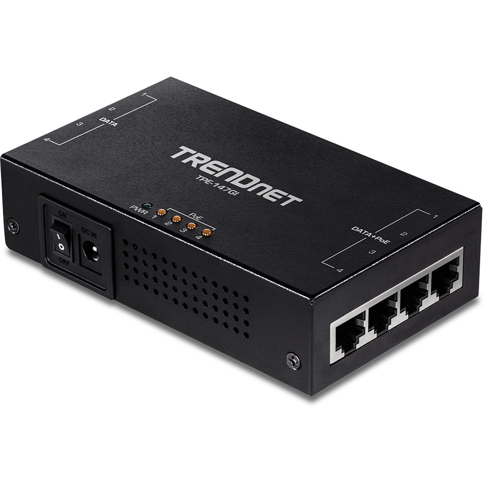 Trendnet TPE-147GI PoE adapter Gigabit Ethernet - Afbeelding 3