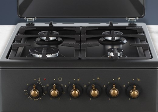 MPM MPM-56-KRM-13 Gas/electric cooker Black - Afbeelding 4