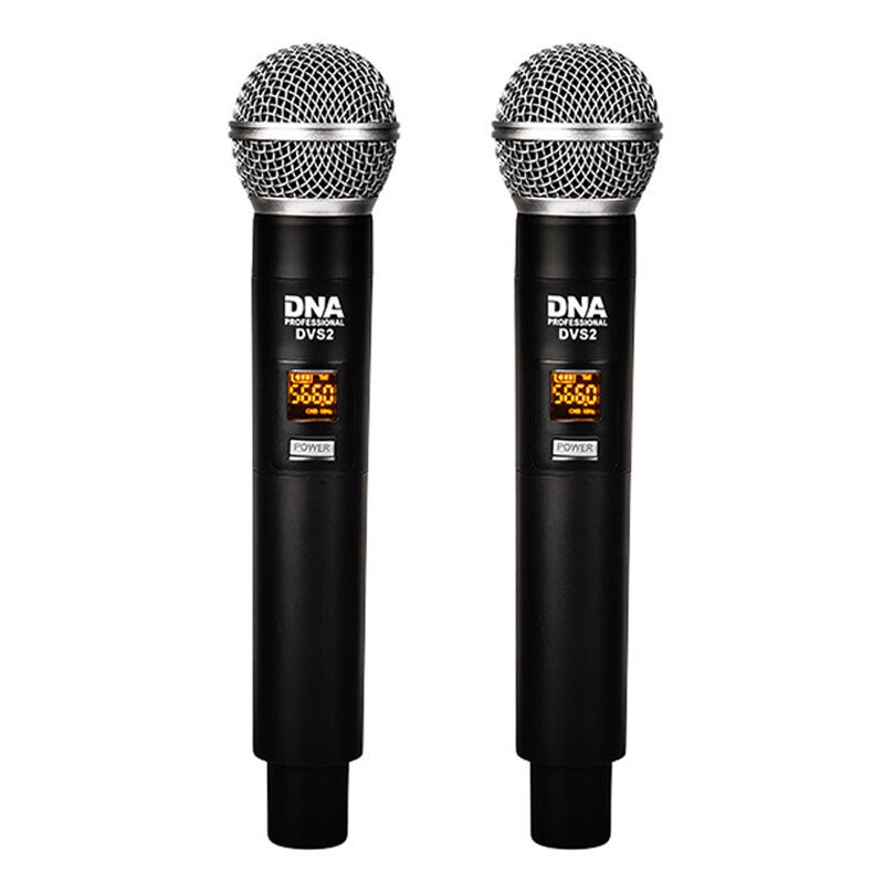 DNA Professional DVS2 - wireless microphone, 2 handheld transmitters + base unit (560–590 MHz) - Afbeelding 6