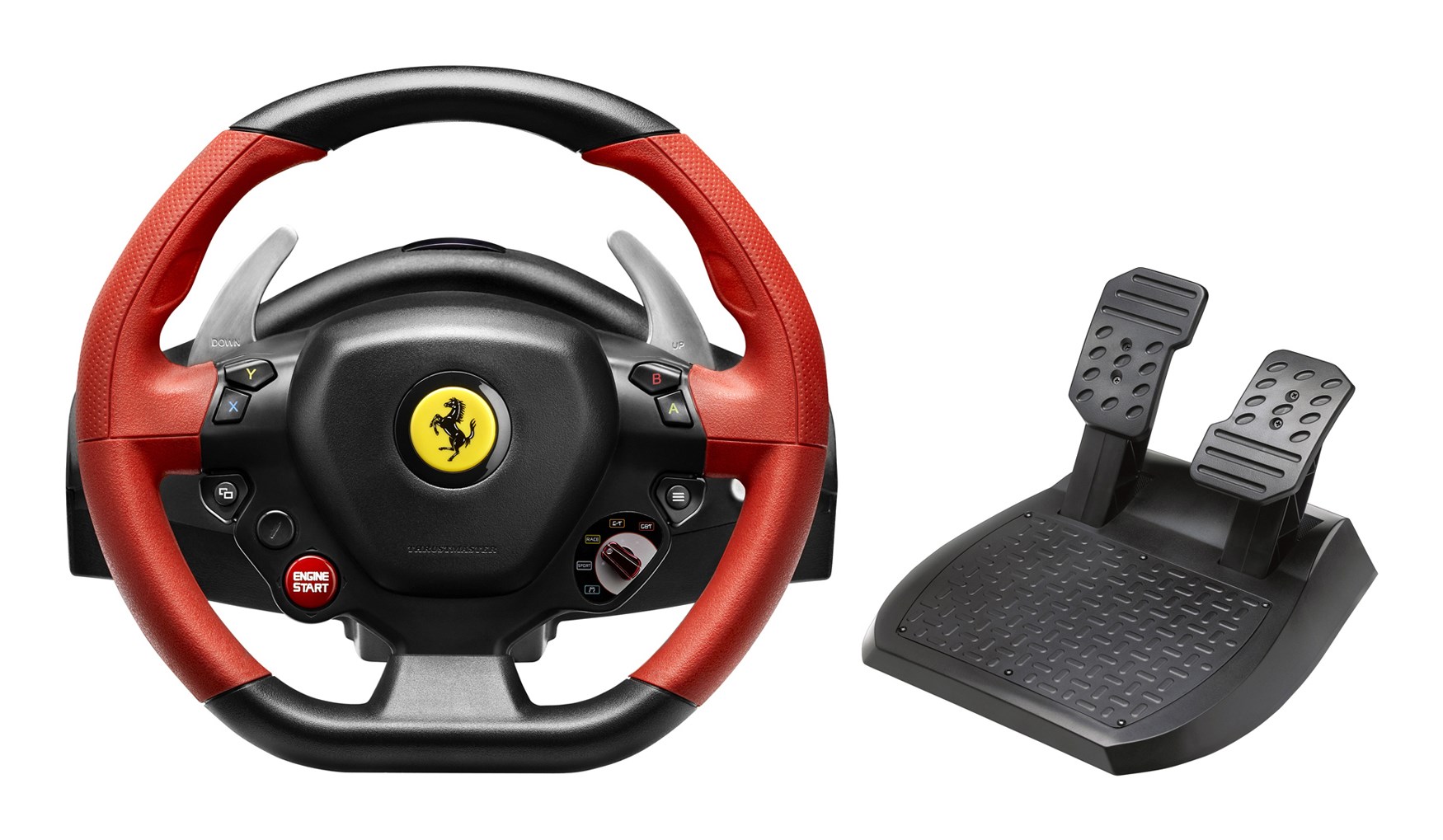 Thrustmaster | Steering Wheel Ferrari 458 Spider Racing Wheel | Black/Red - Afbeelding 10