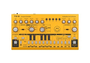 Behringer TD-3-AM Syntezator linii basowej geel