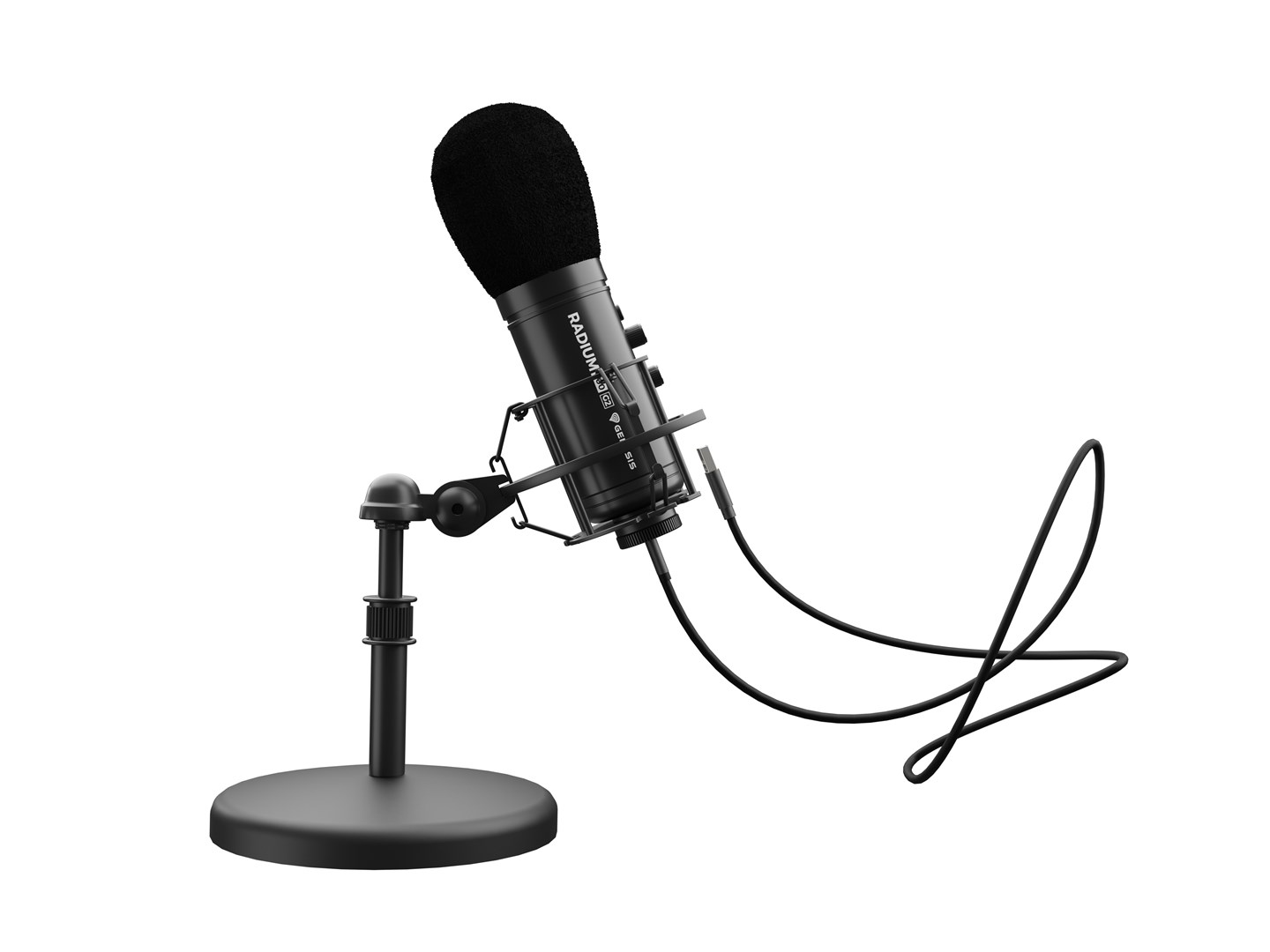 GENESIS Radium 600 G2 Black Table microphone - Afbeelding 11
