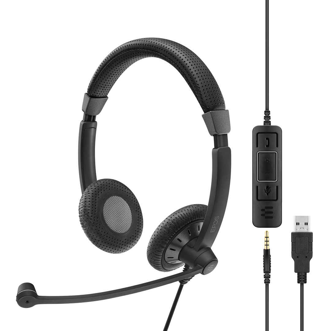 EPOS | SENNHEISER IMPACT SC 75 USB MS Headset Wired Headband Calls/Music USB Type-A Black - Afbeelding 22