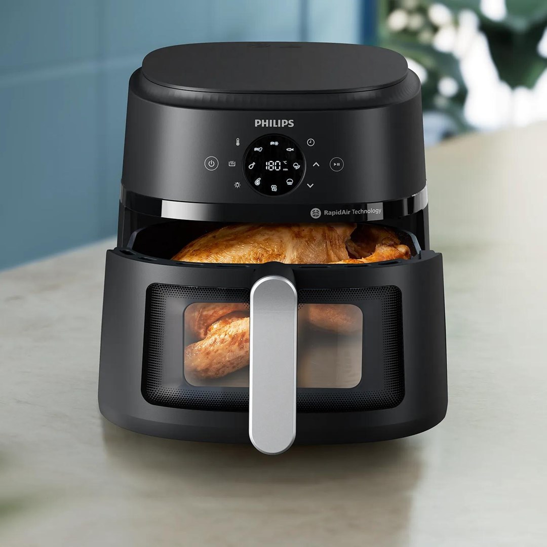 Philips 2000 series NA231/00 Airfryer 6.2 L (Silver) - Afbeelding 12