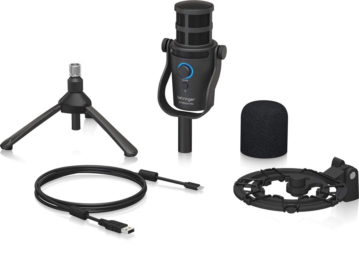 Behringer D2 Black Podcast microphone - Afbeelding 7