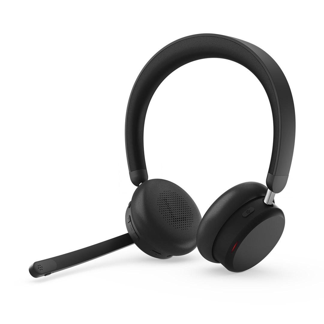 Lenovo 6550 Headset Wireless Head-band Office/Call center USB Type-C Bluetooth Black - Afbeelding 21