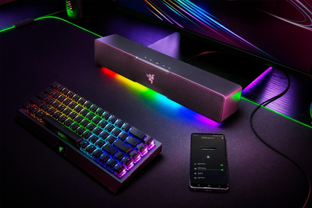Razer Leviathan V2 X PC Gaming Soundbar, Black - Afbeelding 7