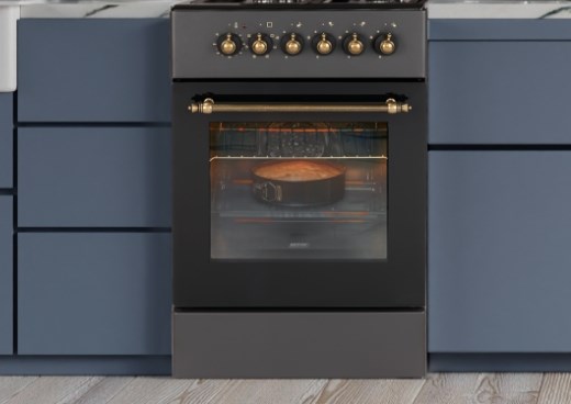 MPM MPM-56-KRM-13 Gas/electric cooker Black - Afbeelding 2