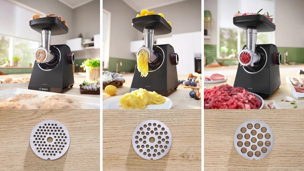 Bosch MFWS430B mincer 1900 W Black, Silver - Afbeelding 6