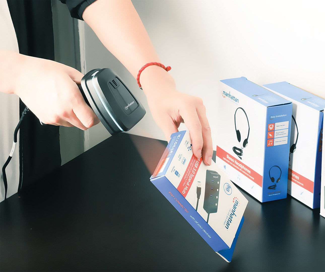 Barcode scanner MANHATTAN 2D LED handheld IP52 - Afbeelding 18