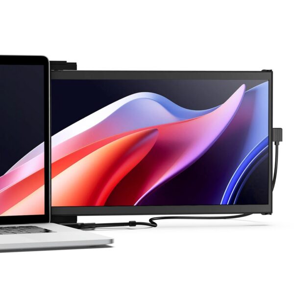 Mobile Pixels Duex Max DS computer monitor 35.8 cm (14.1") 1920 x 1080 pixels Full HD LCD Black