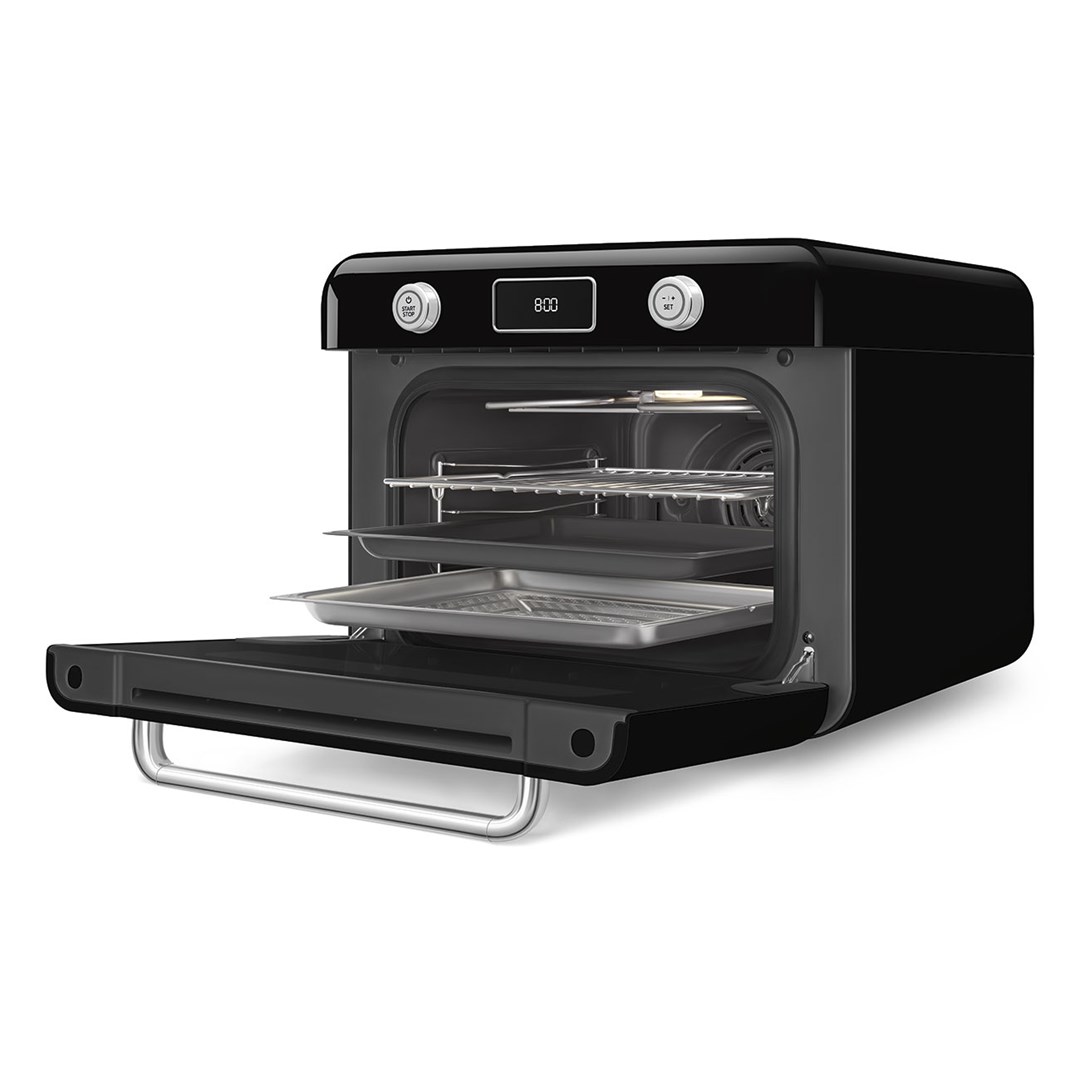 Smeg COF01BLEU steam oven Small Black Buttons, Rotary - Afbeelding 10