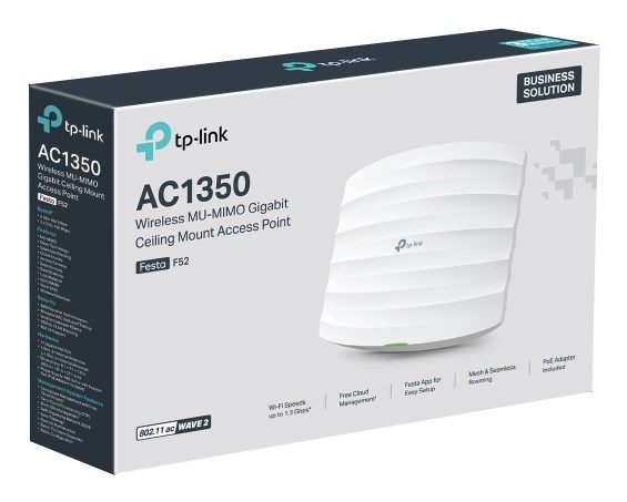 TP-Link FESTA F52 wireless access point 867 Mbit/s White Power over Ethernet (PoE) - Afbeelding 19