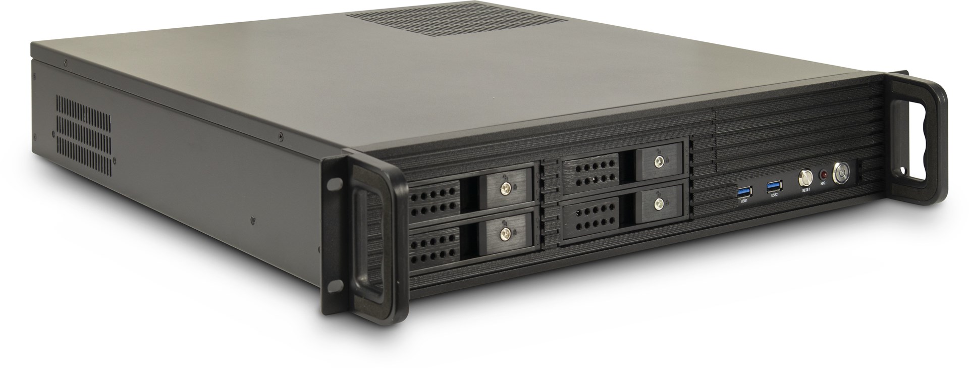 Inter-Tech 2U-2504 Rack Black