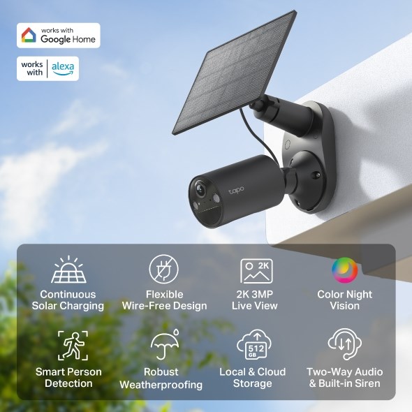 TP-Link Tapo C411 KIT Bullet IP security camera Outdoor 2304 x 1296 pixels Ceiling/wall - Afbeelding 14