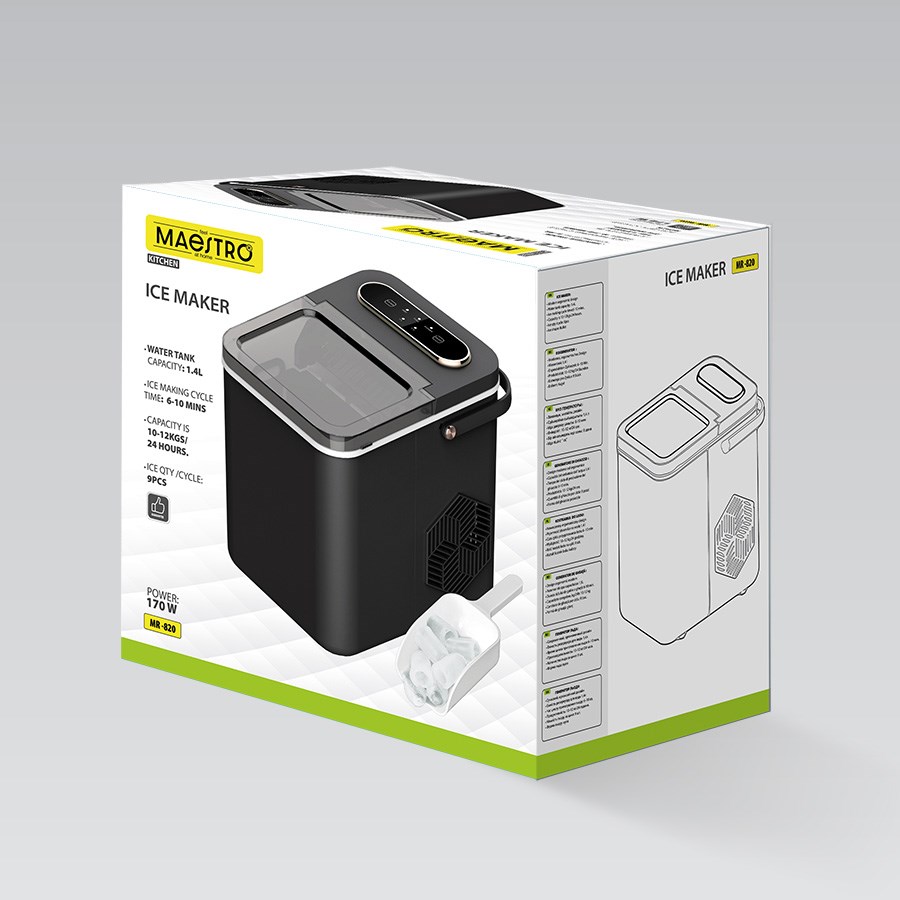 Ice maker MAESTRO MR-820 Black - Afbeelding 13