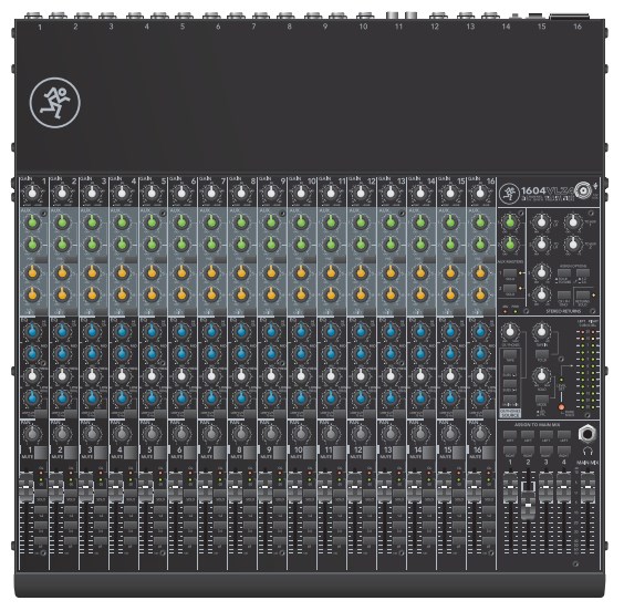 Mackie 1604VLZ4 audio mixer 16 channels 20 - 20000 Hz