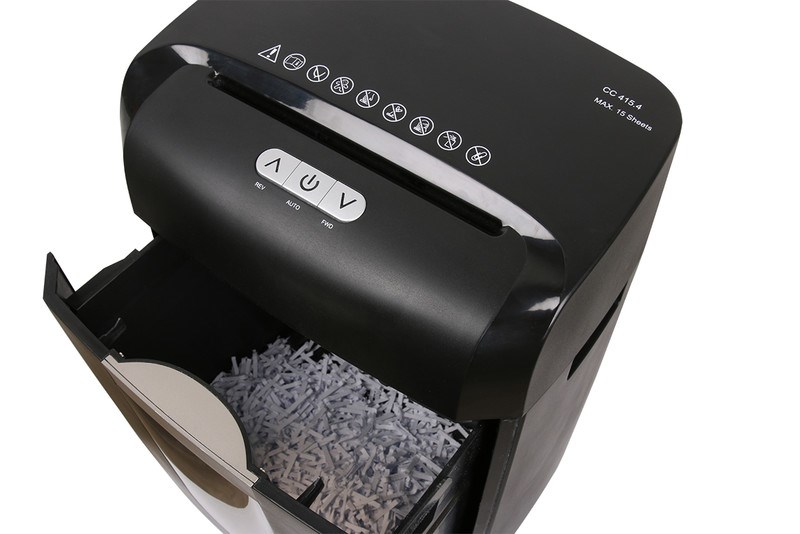 Olympia CC 415.4 paper shredder Cross shredding 65 dB 22 cm Black - Afbeelding 4