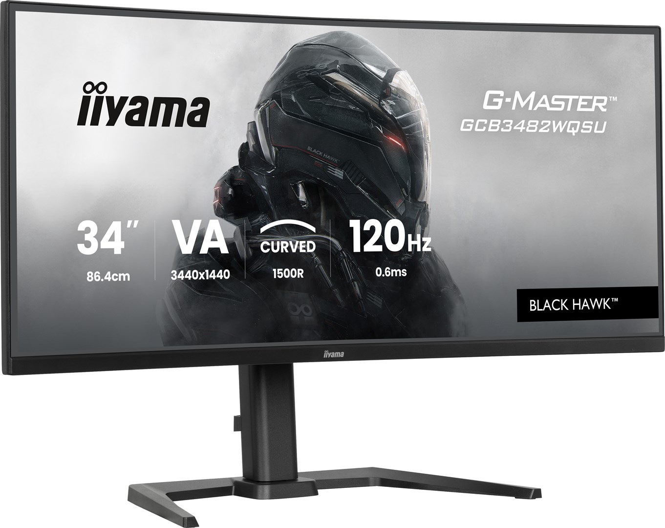 Monitor IIYAMA 34" GCB3482WQSU-B1 Curved