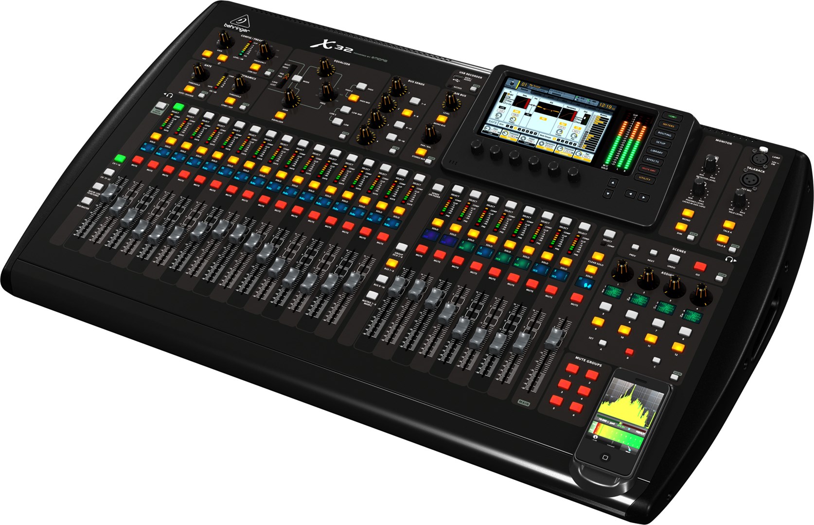 Behringer X32 audio mixer 40 channels 10 - 22000 Hz Black - Afbeelding 4