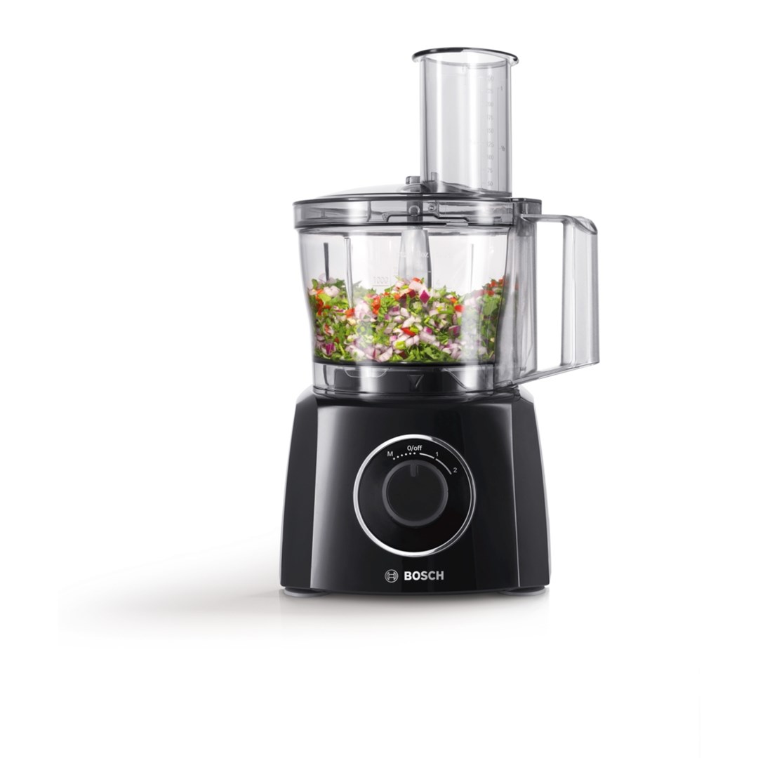 Bosch MCM3201B food processor 800 W 2.3 L Black, Transparent - Afbeelding 6