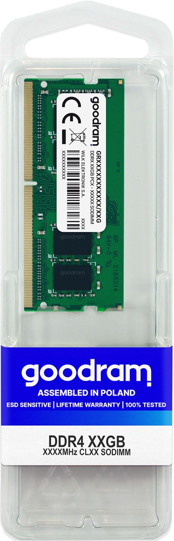 Goodram GR3200S464L22S/8G memory module 8 GB 1 x 8 GB DDR4 3200 MHz - Afbeelding 4
