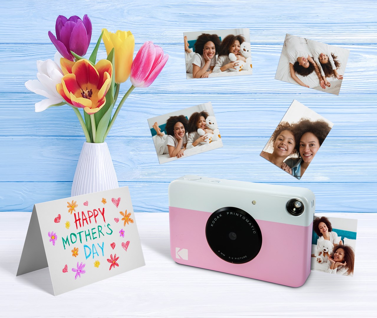 Kodak Printomatic 50.8 x 76.2 mm Pink, White - Afbeelding 8