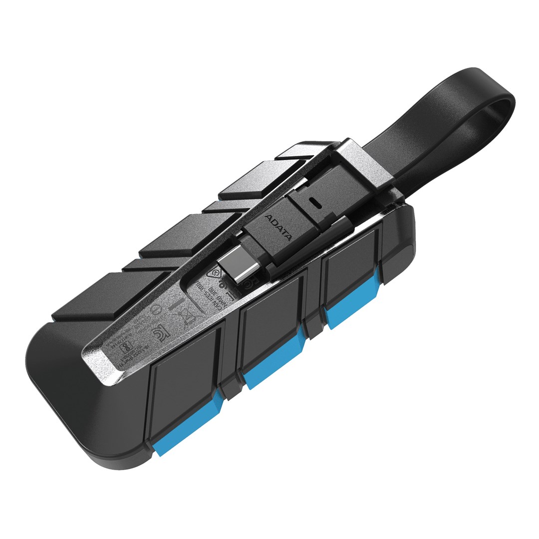 ADATA SC740 500 GB USB Type-C 3.2 Gen 2 (3.1 Gen 2) Black, Blue - Afbeelding 13