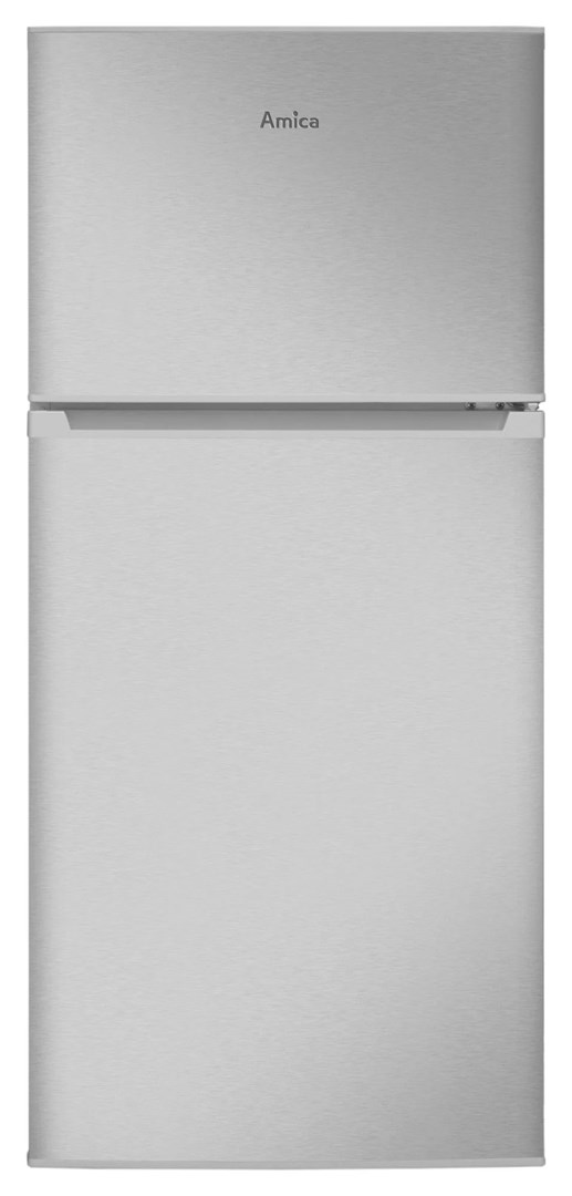 AMICA FD2015.4X(E) Silver Refrigerator with Freezer - Afbeelding 2