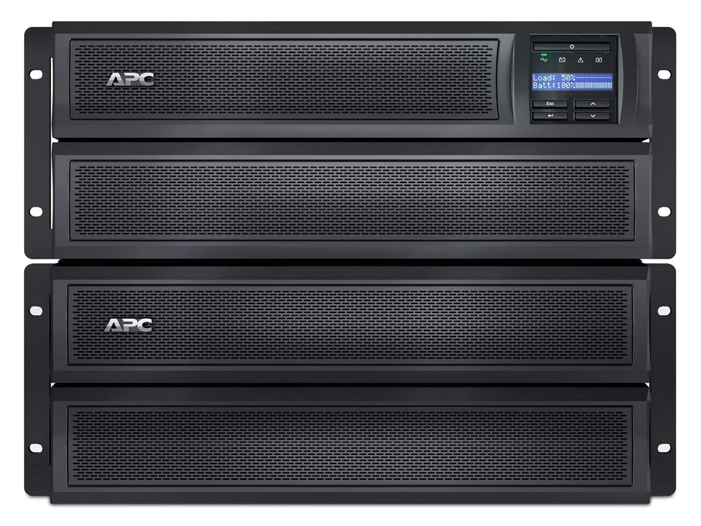 APC Smart-UPS X SMX3000HV - 3000VA, 8x C13 + 2x C19 outlet, USB, expandable runtime, short depth - Afbeelding 8