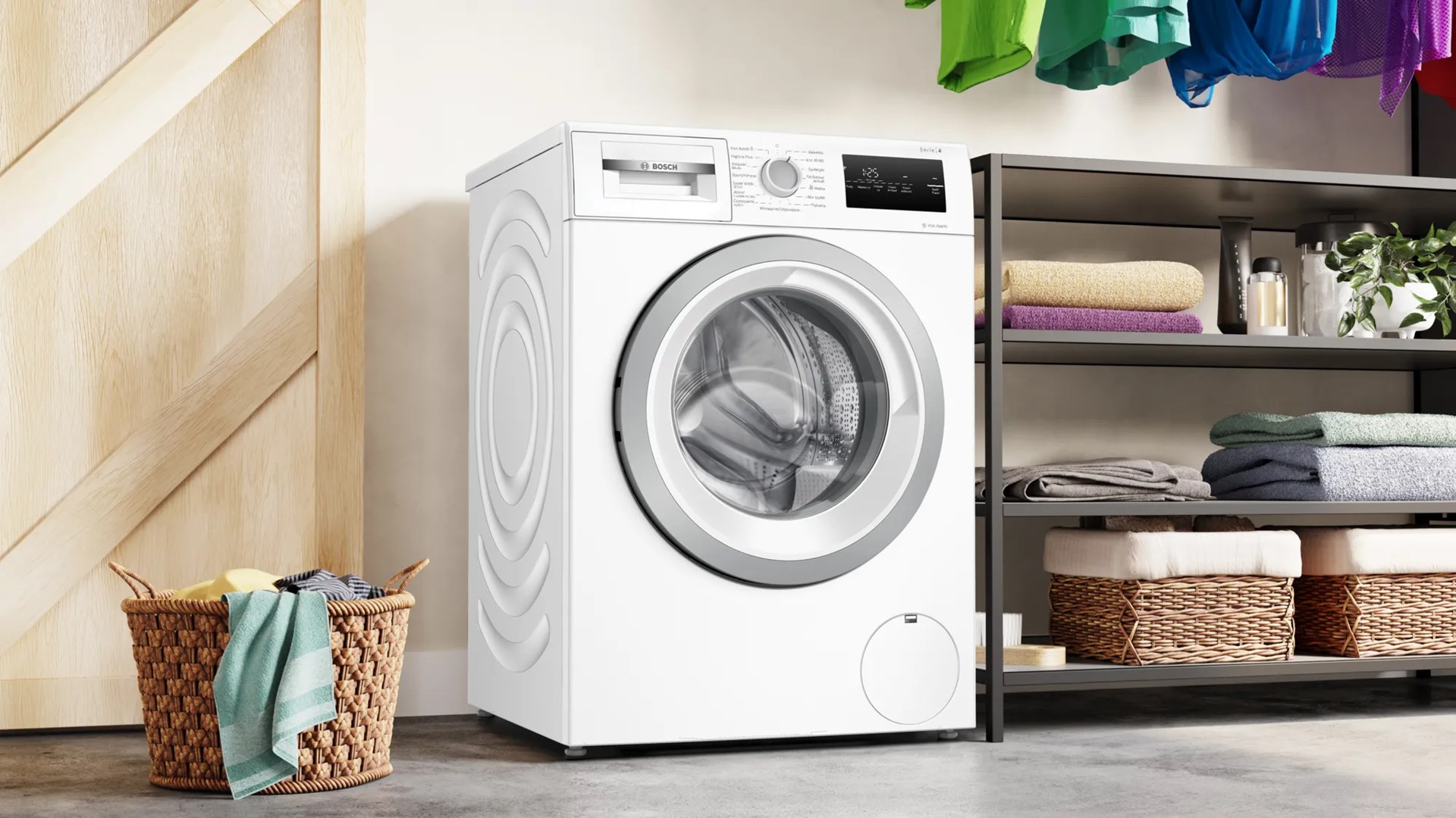 Bosch WAN2813APL Series 4 Front-loading washing machine 8 kg 1400 rpm White - Afbeelding 5