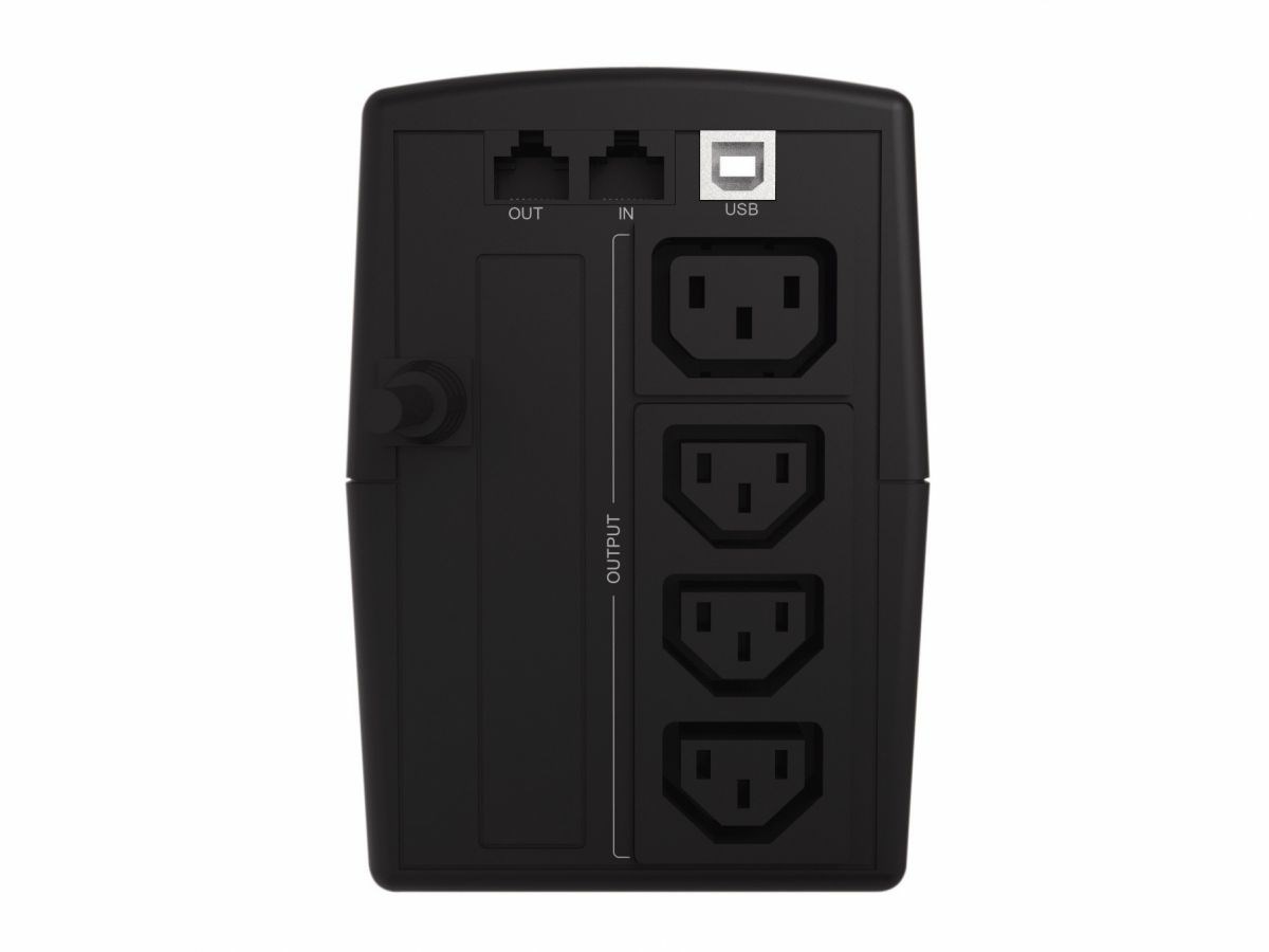 Conceptronic ZEUS07E 1000VA 600W UPS, IEC - Afbeelding 3
