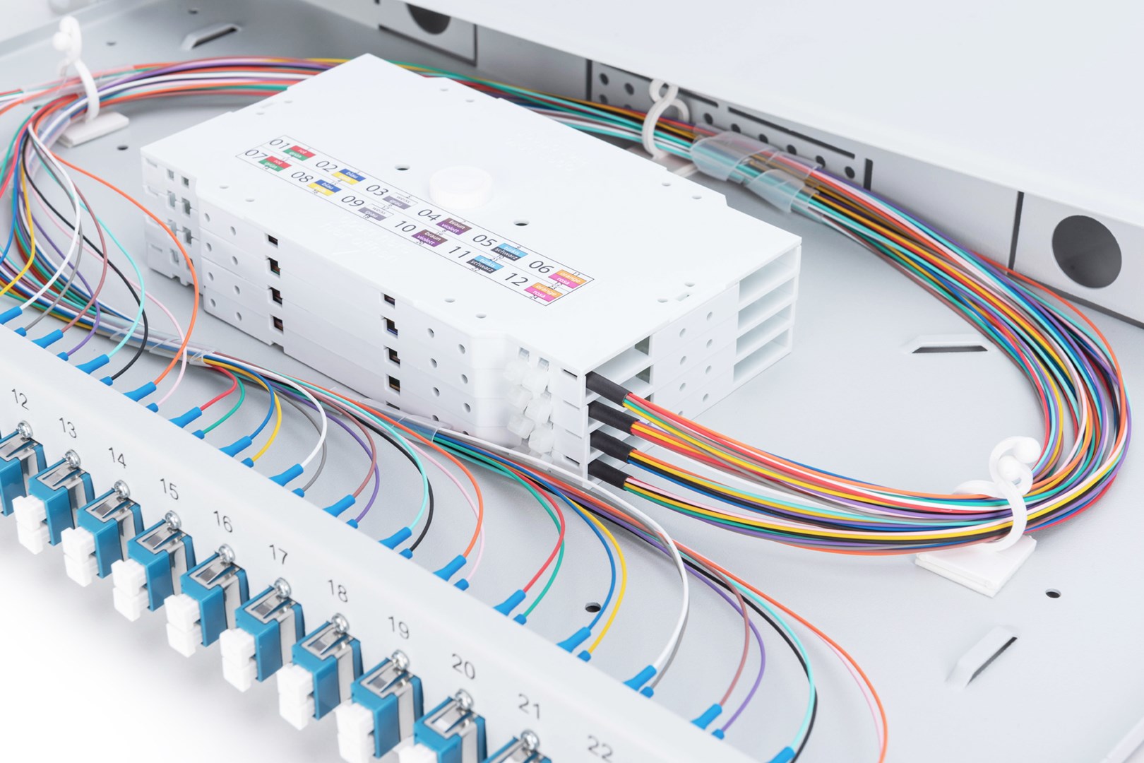 Digitus Fiber Optic Splice Box, Equipped, LC, OS2 - Afbeelding 4