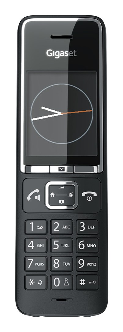 Gigaset COMFORT 550HX Analog/DECT telephone Caller ID Black