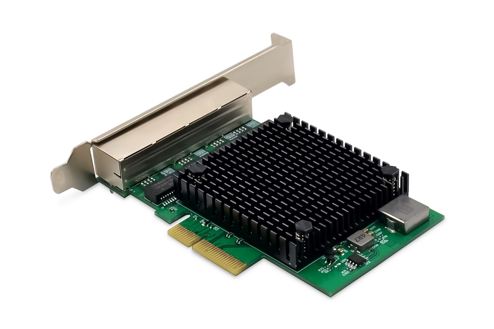 Digitus 4 port 2.5 Gigabit Ethernet network card, RJ45, PCI Express, Realtek chipset - Afbeelding 3