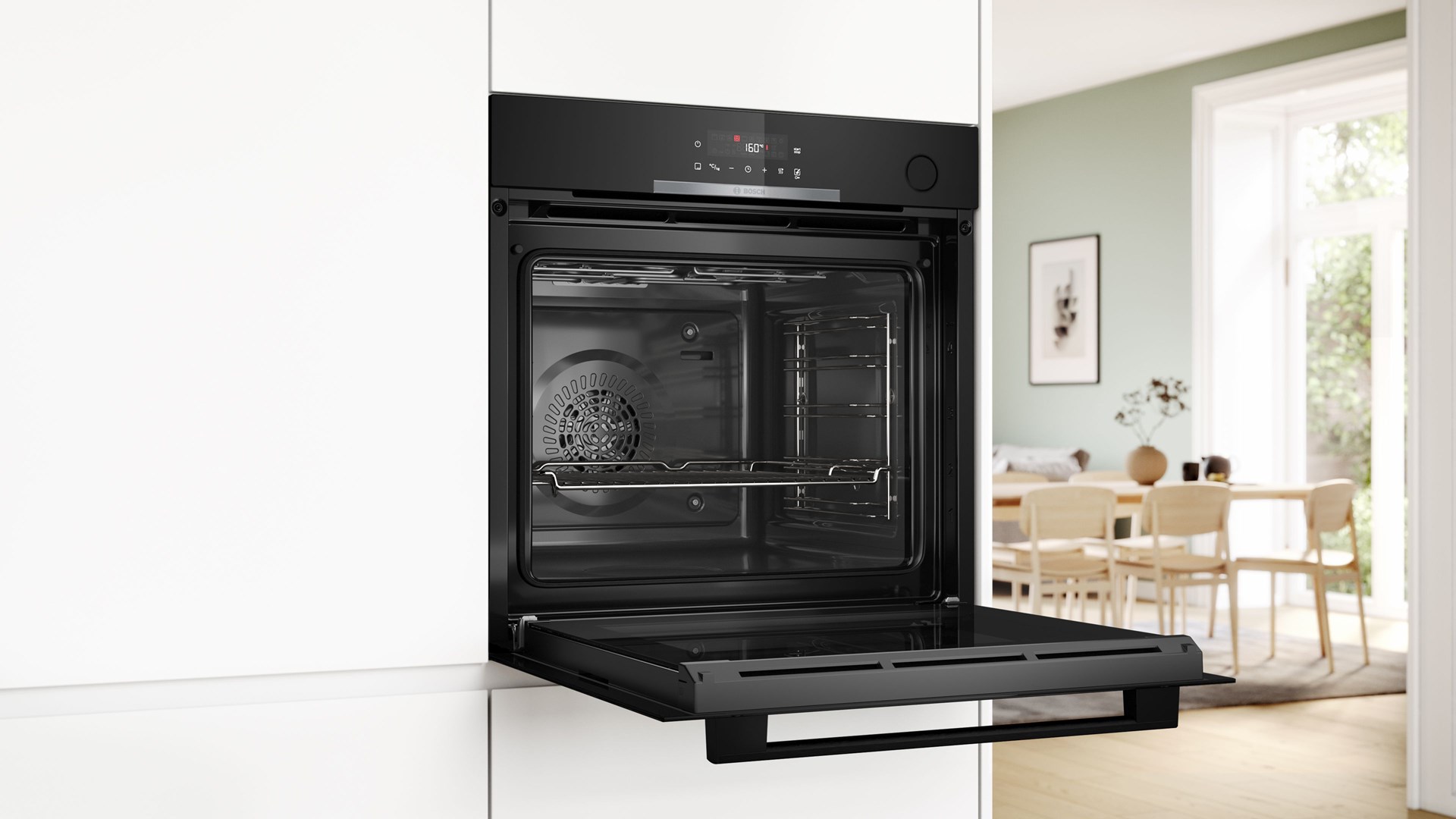 Bosch Serie 4 HRG312BB4 oven 71 L 3600 W Black - Afbeelding 5