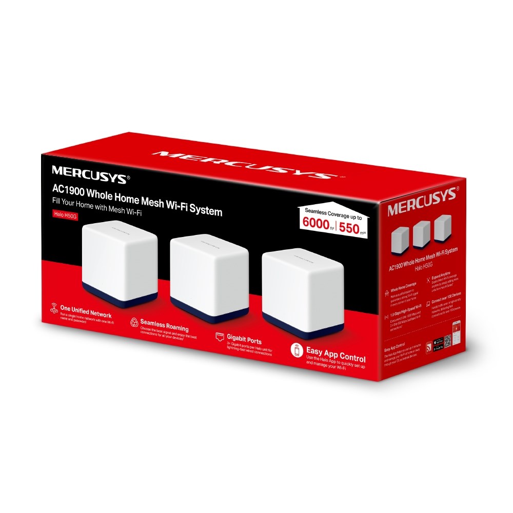 Mercusys AC1900 Whole Home Mesh Wi-Fi System - Afbeelding 13