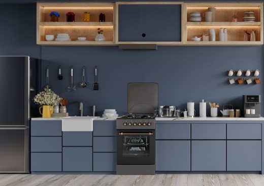 MPM MPM-56-KRM-13 Gas/electric cooker Black - Afbeelding 3