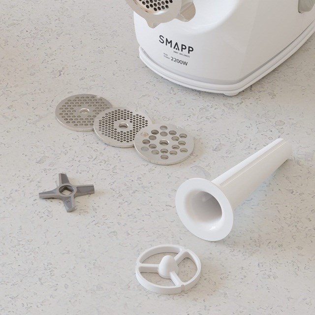 SMAPP 490.8Mincer 2200 W White - Afbeelding 2